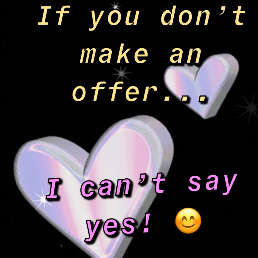 Make me an offer! 😊